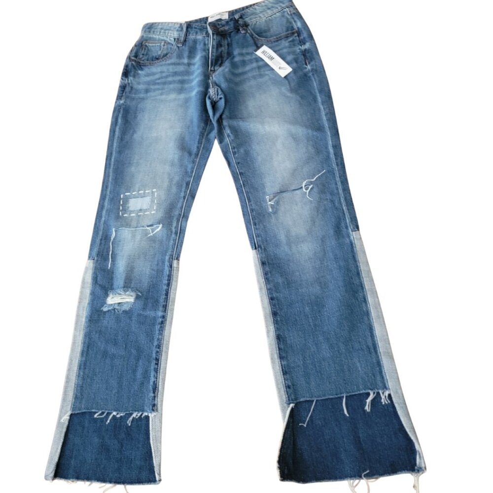 William Rast My Ex's Jean Boyfriend Tomboy Ripped Distructed